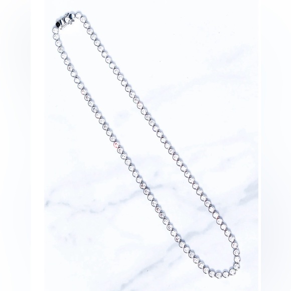 NATIVE GEM SOLAR NECKLACE- STERLING SILVER